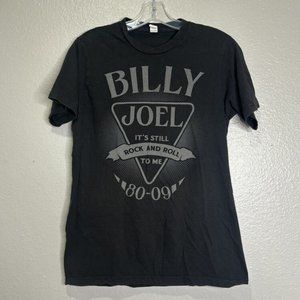 Billy Joel Face to Face 2009 Tour TShirt Mens Size Medium Black